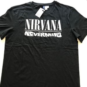 NIRVANA NEVERMIND 2-Sided H&M T-shirt XL